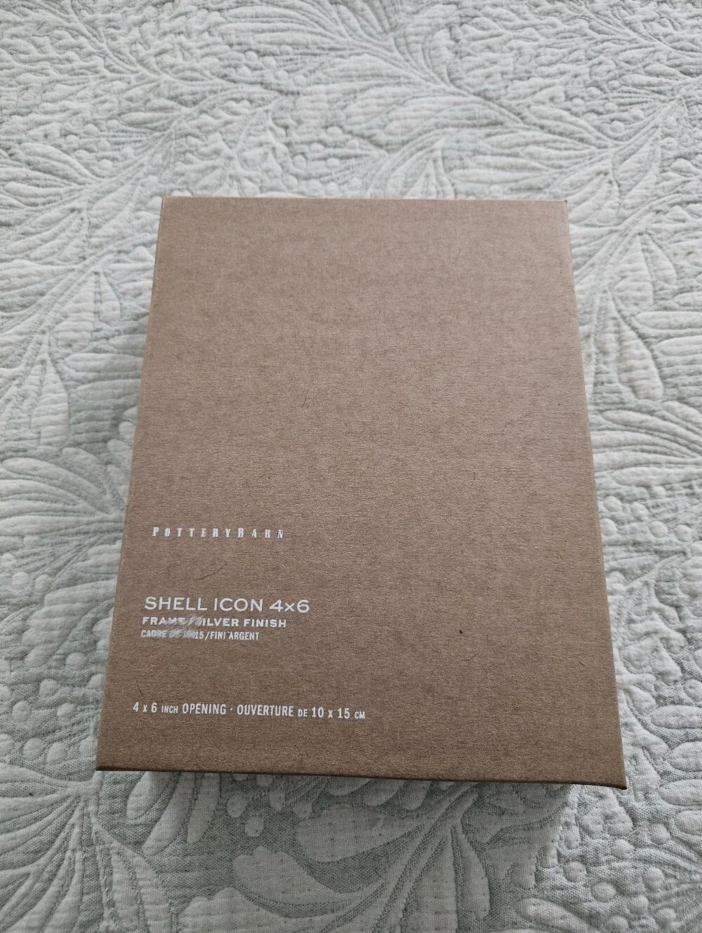 Pottery Barn silver finish